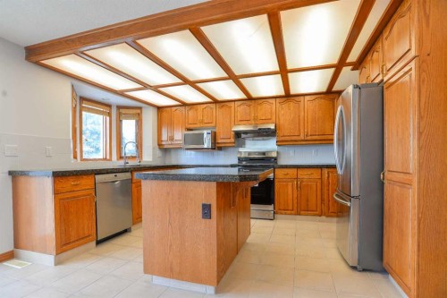 393 Hawktree Circle Nw, Calgary, AB - Indoor Photo Showing Kitchen