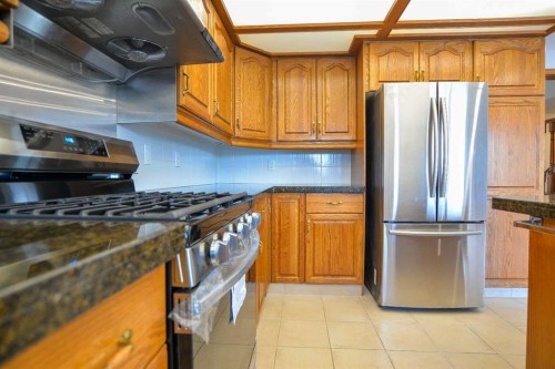 393 Hawktree Circle Nw, Calgary, AB - Indoor Photo Showing Kitchen With Stainless Steel Kitchen