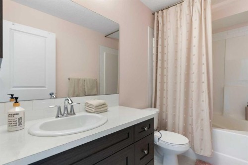 193 River Heights Drive, Cochrane, AB - Indoor Photo Showing Bathroom