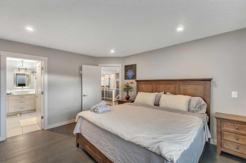 760 West Chestermere Drive, Chestermere, AB - Indoor Photo Showing Bedroom