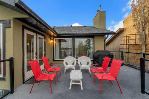 760 West Chestermere Drive, Chestermere, AB - Outdoor With Deck Patio Veranda With Exterior