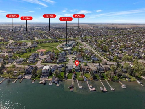 760 West Chestermere Drive, Chestermere, AB - Outdoor With Body Of Water With View