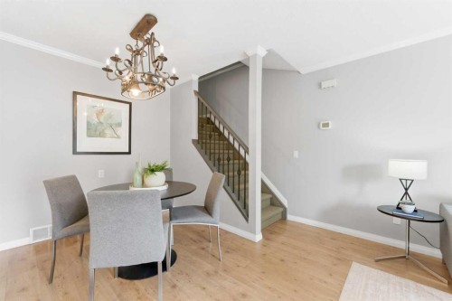 4-106 Grier Terrace Ne, Calgary, AB - Indoor Photo Showing Dining Room
