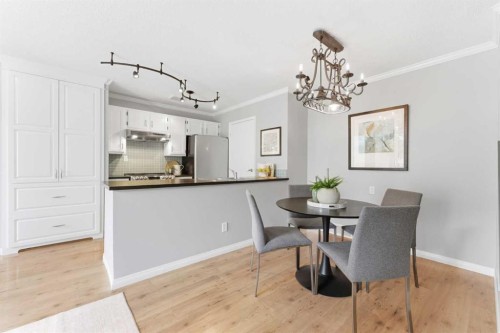 4-106 Grier Terrace Ne, Calgary, AB - Indoor Photo Showing Dining Room