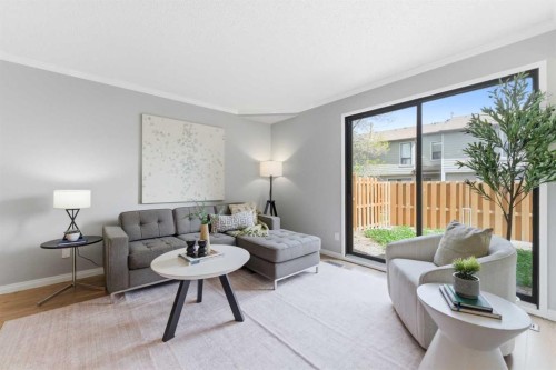 4-106 Grier Terrace Ne, Calgary, AB - Indoor Photo Showing Living Room