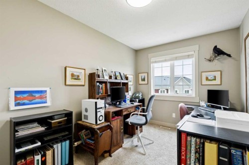 248 Cascades Pass, Chestermere, AB - Indoor Photo Showing Office