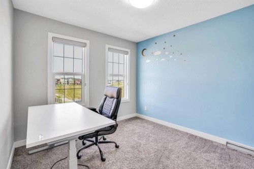 14 Evansfield Green Nw, Calgary, AB - Indoor Photo Showing Office
