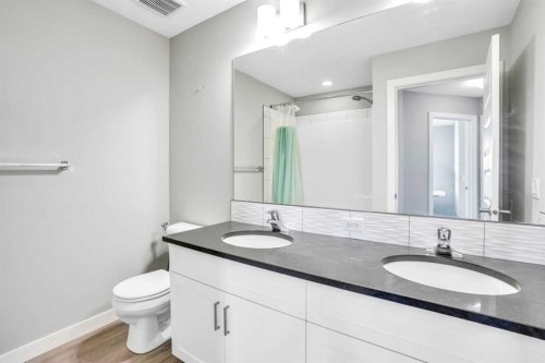 14 Evansfield Green Nw, Calgary, AB - Indoor Photo Showing Bathroom