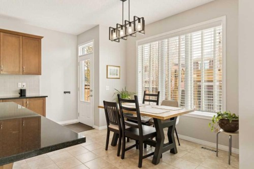 728 Windridge Road Sw, Airdrie, AB - Indoor Photo Showing Dining Room