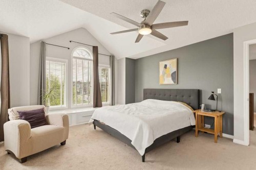 728 Windridge Road Sw, Airdrie, AB - Indoor Photo Showing Bedroom