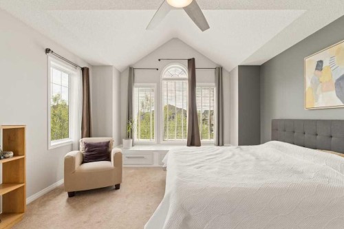 728 Windridge Road Sw, Airdrie, AB - Indoor Photo Showing Bedroom