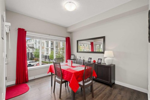 536 Cranford Drive Se, Calgary, AB - Indoor Photo Showing Dining Room