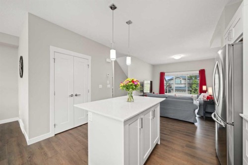 536 Cranford Drive Se, Calgary, AB - Indoor Photo Showing Kitchen
