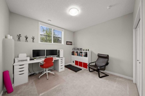 536 Cranford Drive Se, Calgary, AB - Indoor Photo Showing Office