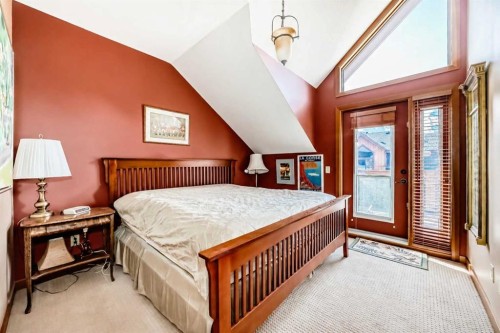 403-505 Spring Creek Drive, Canmore, AB - Indoor Photo Showing Bedroom