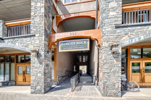 403-505 Spring Creek Drive, Canmore, AB - Outdoor