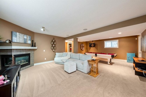 142 Coventry View Ne, Calgary, AB - Indoor With Fireplace