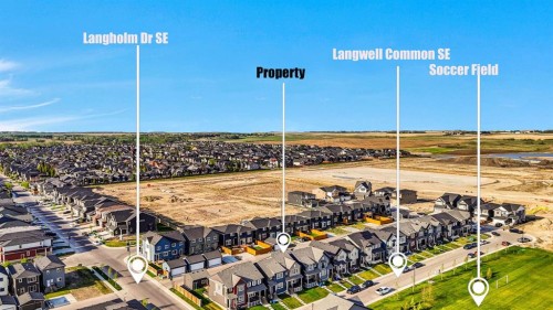112 Langwell Common Se, Airdrie, AB - Outdoor With View