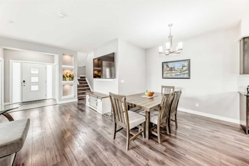 301 Midtown Gate Sw, Airdrie, AB - Indoor Photo Showing Dining Room