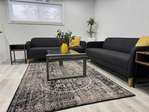 5407 Dalrymple Crescent Nw, Calgary, AB - Indoor Photo Showing Living Room