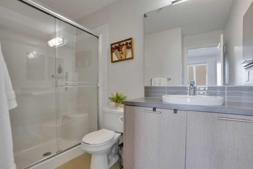 3102-175 Silverado Boulevard Sw, Calgary, AB - Indoor Photo Showing Bathroom