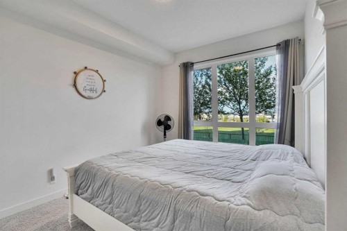 3102-175 Silverado Boulevard Sw, Calgary, AB - Indoor Photo Showing Bedroom