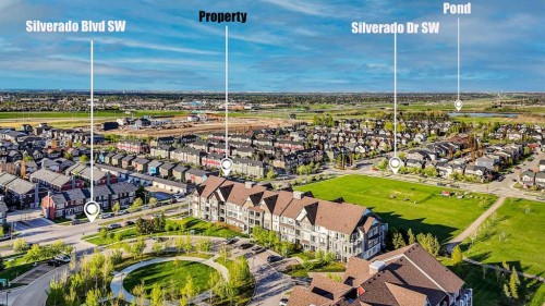 3102-175 Silverado Boulevard Sw, Calgary, AB - Outdoor With View