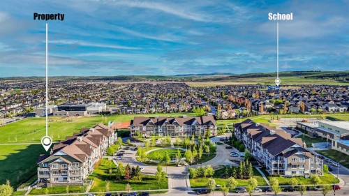 3102-175 Silverado Boulevard Sw, Calgary, AB - Outdoor With View