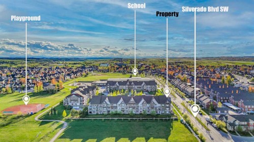 3102-175 Silverado Boulevard Sw, Calgary, AB - Outdoor With View