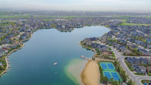 484 Auburn Bay Avenue Se, Calgary, AB - Outdoor With Body Of Water With View