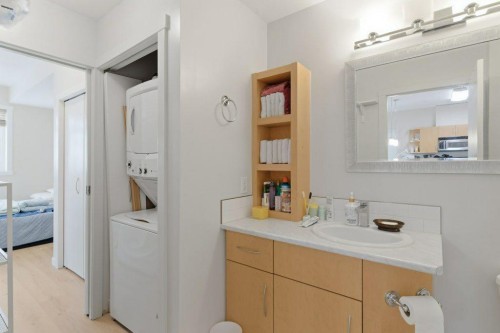 210-69 Springborough Court Sw, Calgary, AB - Indoor Photo Showing Laundry Room