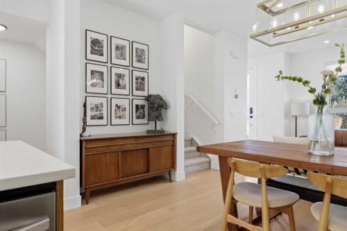 3707 30 Avenue Sw, Calgary, AB - Indoor Photo Showing Dining Room
