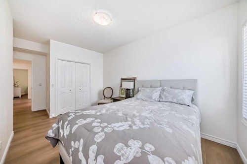 243 Mt Assiniboine Circle Se, Calgary, AB - Indoor Photo Showing Bedroom