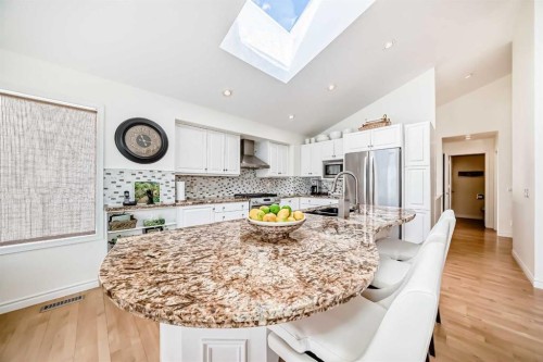 243 Mt Assiniboine Circle Se, Calgary, AB - Indoor Photo Showing Kitchen With Upgraded Kitchen