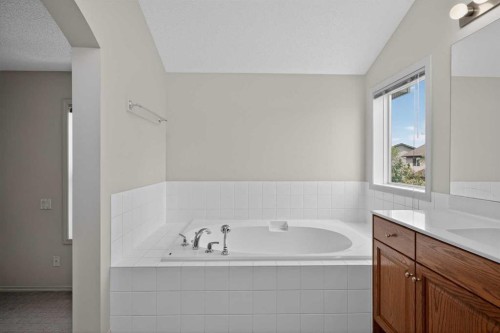 98 Cougarstone Close Sw, Calgary, AB - Indoor Photo Showing Bathroom