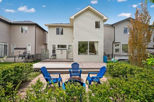 98 Cougarstone Close Sw, Calgary, AB - Outdoor With Deck Patio Veranda With Exterior