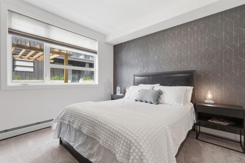 2103-55 Lucas Way Nw, Calgary, AB - Indoor Photo Showing Bedroom