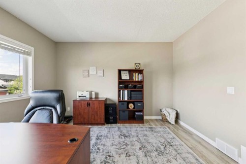 416 Stonegate Road Nw, Airdrie, AB - Indoor Photo Showing Office