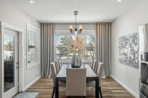 1205 Hillcrest Manor Estates, Strathmore, AB - Indoor Photo Showing Dining Room