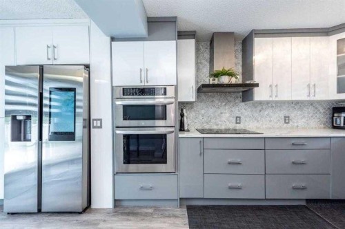 23 Falsby Place Ne, Calgary, AB - Indoor Photo Showing Kitchen With Upgraded Kitchen