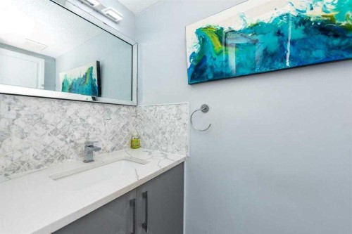 23 Falsby Place Ne, Calgary, AB - Indoor Photo Showing Bathroom
