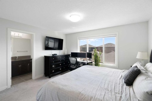 280 Cornerstone Passage Ne, Calgary, AB - Indoor Photo Showing Bedroom