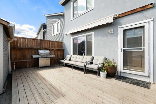 280 Cornerstone Passage Ne, Calgary, AB - Outdoor With Deck Patio Veranda With Exterior
