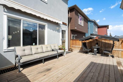 280 Cornerstone Passage Ne, Calgary, AB - Outdoor With Deck Patio Veranda With Exterior