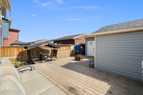 280 Cornerstone Passage Ne, Calgary, AB - Outdoor With Deck Patio Veranda With Exterior