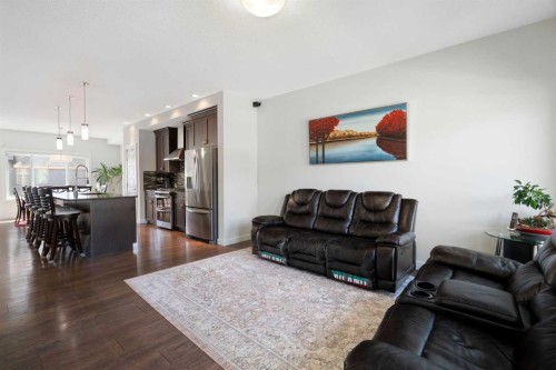 280 Cornerstone Passage Ne, Calgary, AB - Indoor Photo Showing Living Room