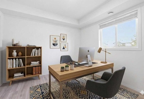 400-8 Bayside Place, Strathmore, AB - Indoor Photo Showing Office