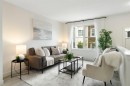 812 Cranbrook Walk Se, Calgary, AB  - Indoor Photo Showing Living Room 