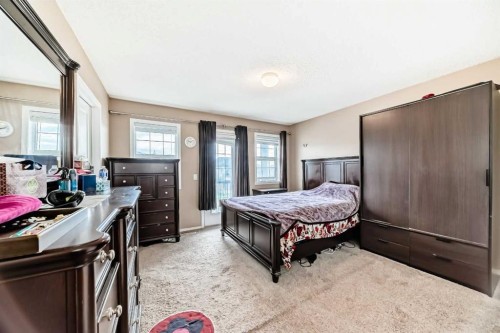 1066 Taradale Drive Ne, Calgary, AB - Indoor Photo Showing Bedroom