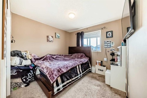 1066 Taradale Drive Ne, Calgary, AB - Indoor Photo Showing Bedroom